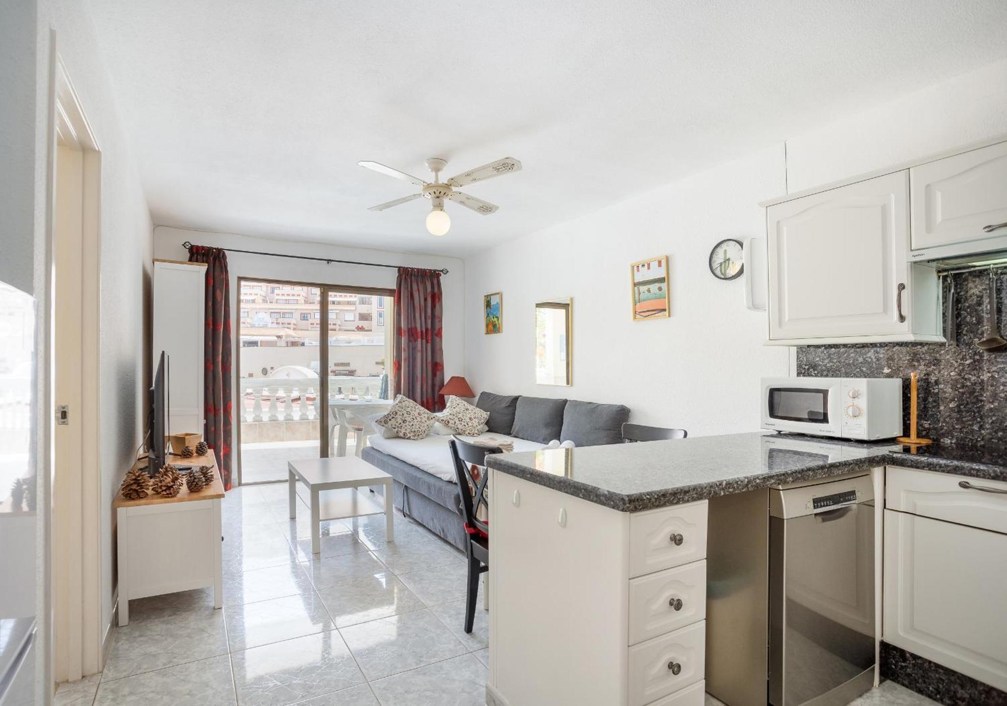לוס כריסטיאנוס Castle Harbour Melanie'S Apartment By Lovetenerife מראה חיצוני תמונה